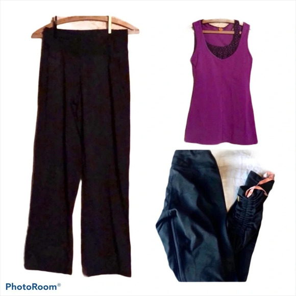 Lucy Bundle XS. 2 pants and top all EUC - Picture 1 of 8